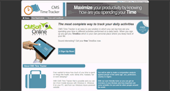 Desktop Screenshot of cmstimetracker.com